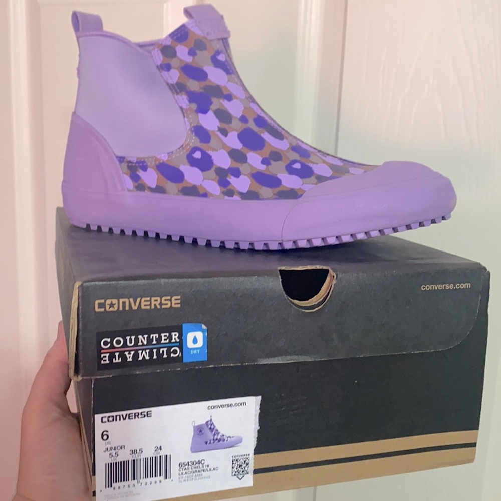 NEW! Converse Rain Boots size 6Y